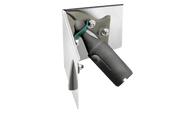 Clip-on corner trowel -